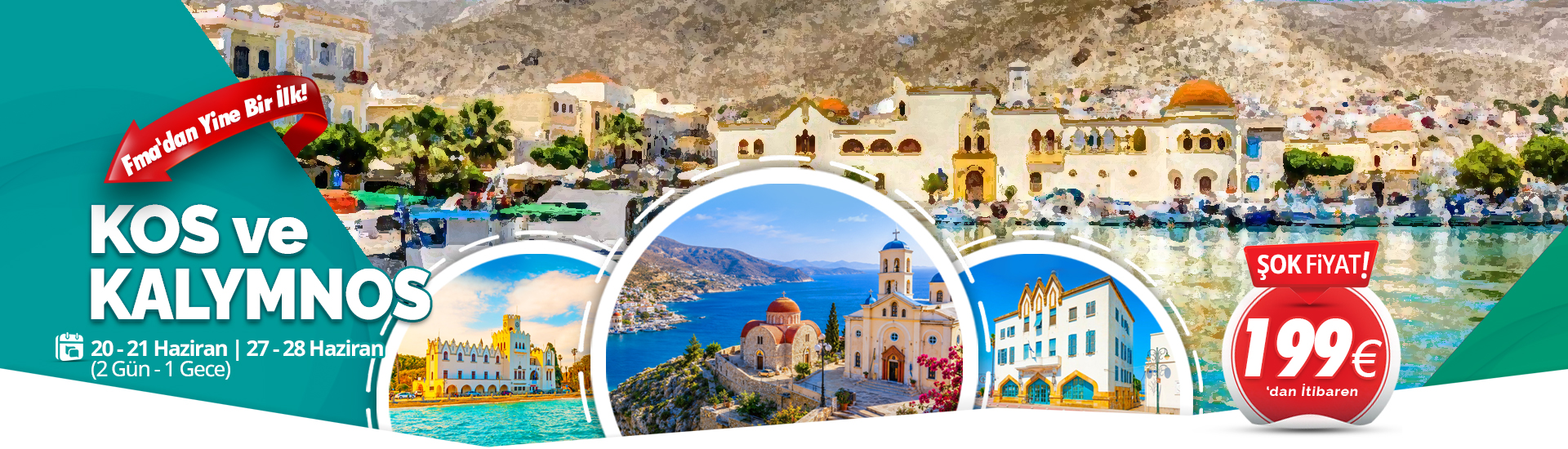 Kos ve Kalymnos Turu
