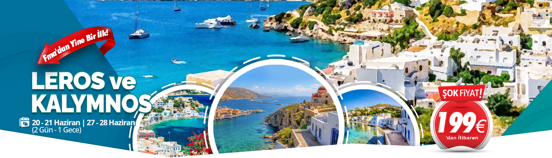 Leros ve Kalymnos Turu