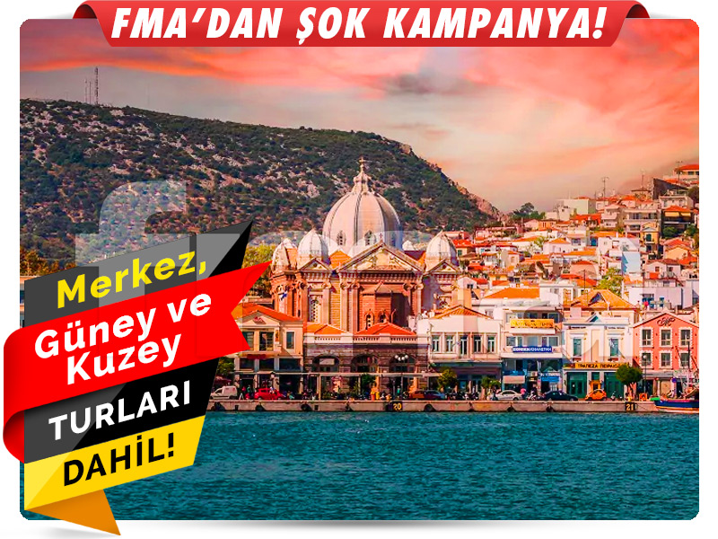 MİDİLLİ (LESBOS) ADASI TURU ”Midilli Adası’na Rüya Gibi Bir Yolculuk”