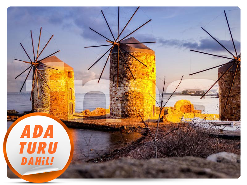 Çeşme Çıkışlı Günübirlik KUZEY SAKIZ ADASI TURU